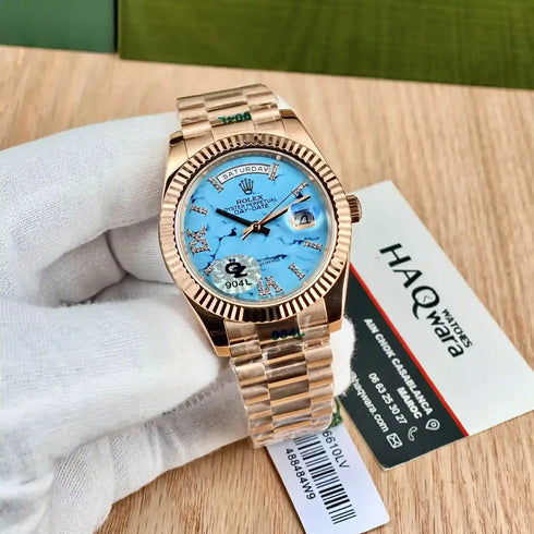 Day-date Rose Turquoise 2024 Hommes